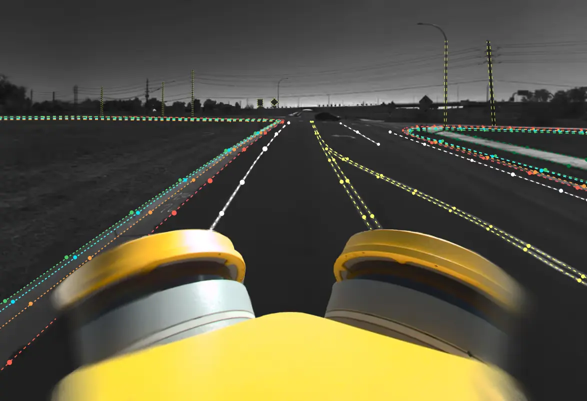 Mach9 + Trimble hero visual: point-cloud and feature-extraction workflow
