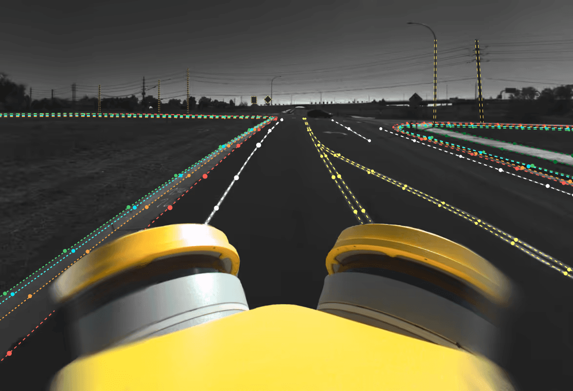 Mach9 Digital Surveyor + Trimble hero visual — point-cloud and feature-extraction workflow