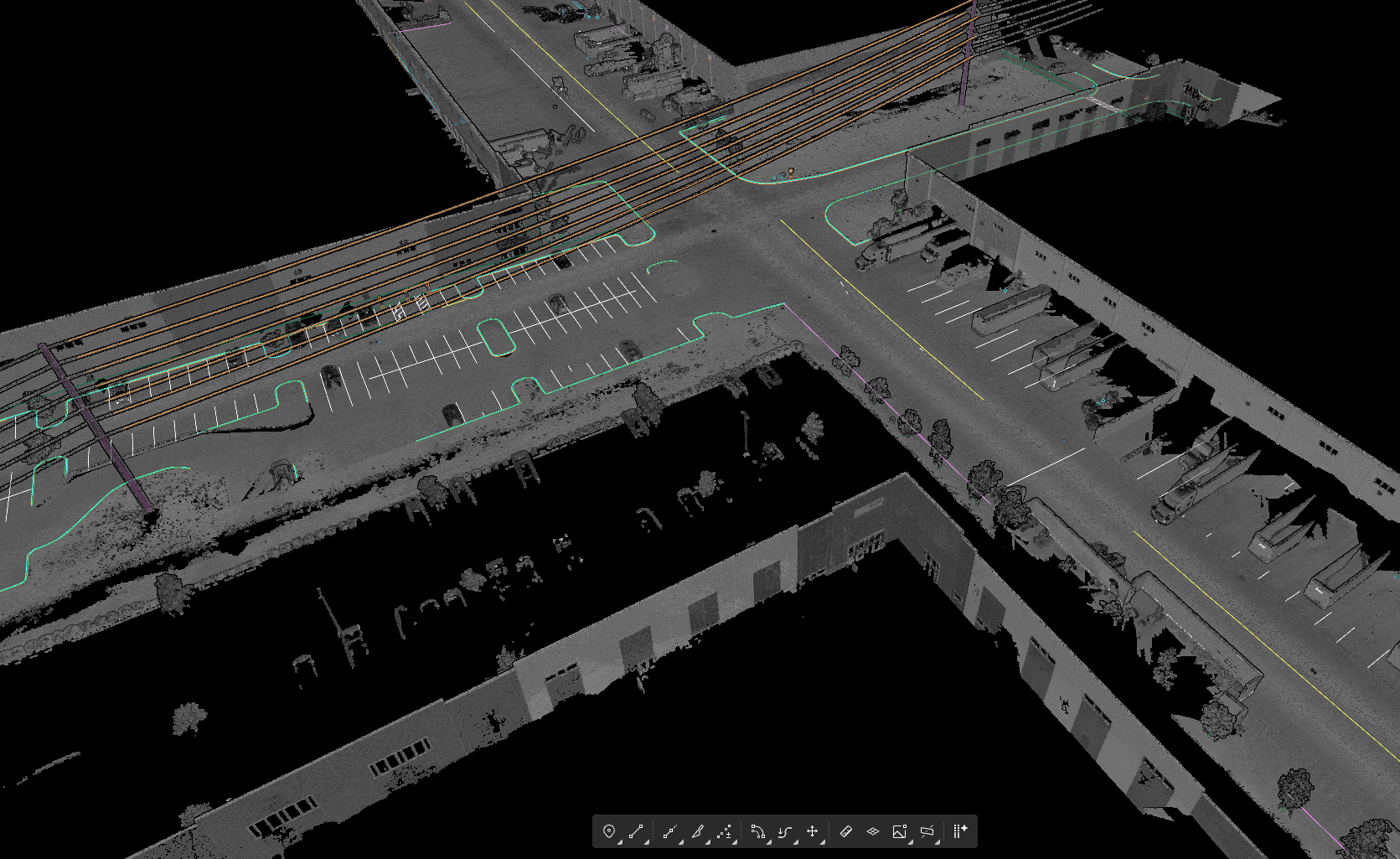 Data imported into Mach9 Digital Surveyor