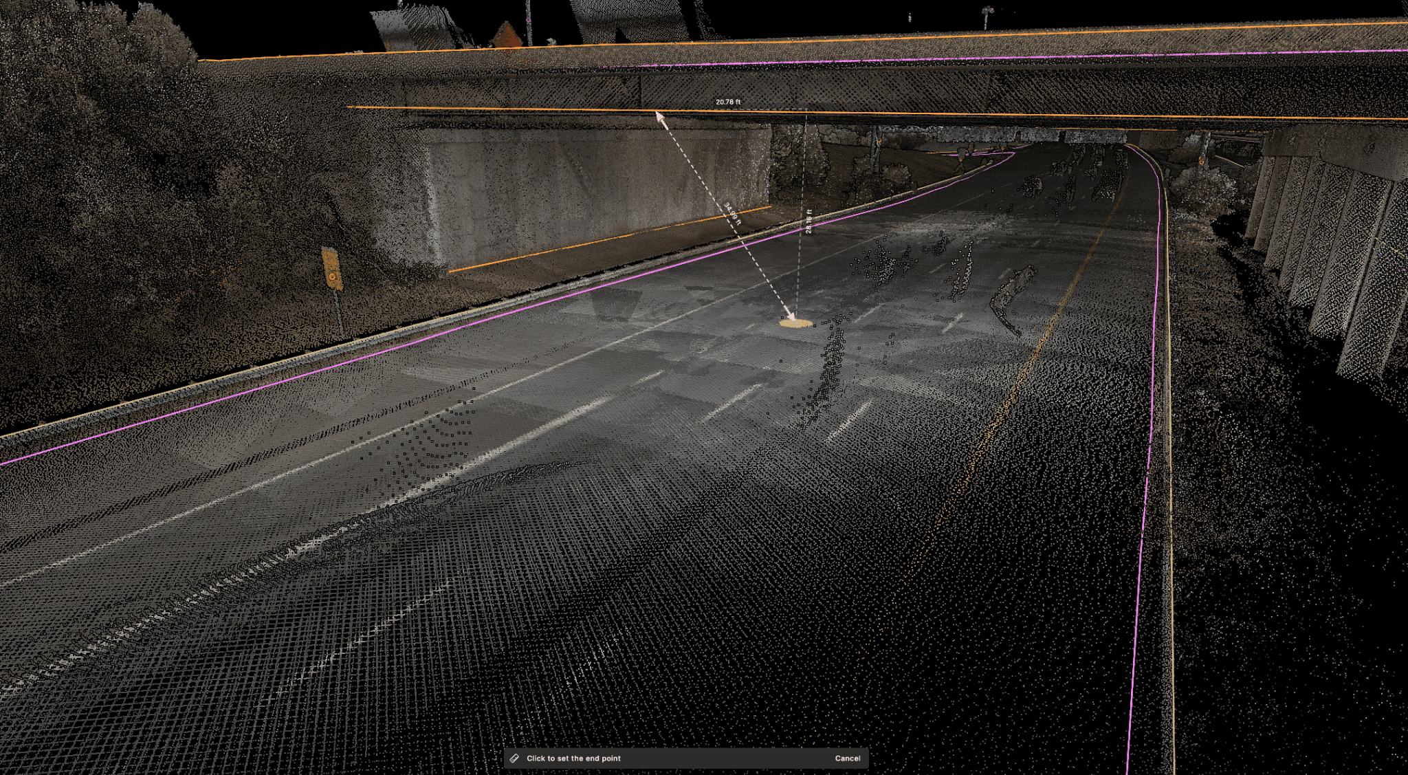 BRIDGE UNDERPASS CLEARANCE CAPTURE